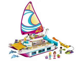 LEGO 41317-1 Sunshine Catamaran — 603 pieces, released 2017