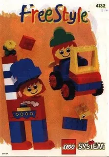 LEGO 4132-1 Freestyle Building Set — 122 pieces, Freestyle theme
