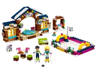 LEGO 41322-1 Snow Resort Ice Rink — 307 pieces, released 2017