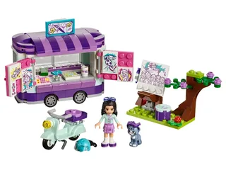 LEGO 41332-1 Emma's Art Stand — 211 pieces, released 2018