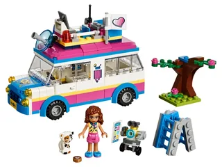 LEGO 41333-1 Olivia's Mission Vehicle — 223 pieces, released 2018