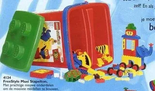 LEGO 4134-1 Large Freestyle Bucket — 252 pieces, Freestyle theme