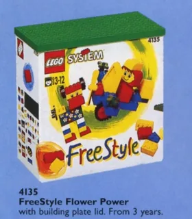 LEGO 4135-1 Freestyle Garden Friends — 121 pieces, Freestyle theme