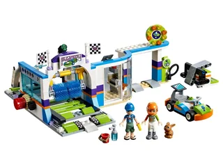 LEGO 41350-1 Spinning Brushes Car Wash — 325 pieces, released 2018