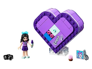 LEGO 41355-1 Emma's Heart Box — 85 pieces, released 2019