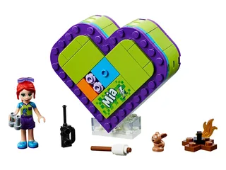 LEGO 41358-1 Mia's Heart Box — 83 pieces, released 2019