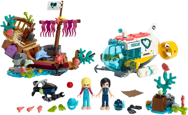 Dolphins Rescue Mission - LEGO Set 41378-1 - 2019