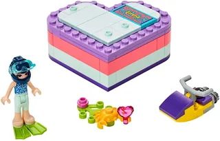 LEGO 41385-1 Emma's Summer Heart Box — 86 pieces, released 2019