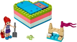 LEGO 41388-1 Mia's Summer Heart Box — 85 pieces, released 2019