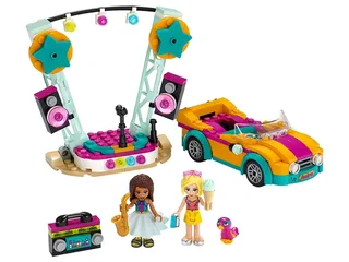 LEGO 41390-1 Andrea's Car & Stage — 240 pieces, released 2020