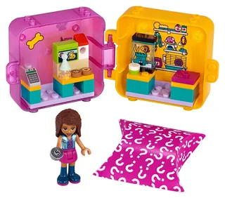 LEGO 41405-1 Andrea's Shopping Play Cube — 40 pieces, released 2020