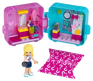 LEGO 41406-1 Stephanie's Shopping Play Cube — 44 pieces, released 2020