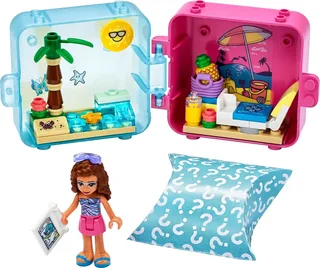 LEGO 41412-1 Olivia's Summer Play Cube — 48 pieces, released 2020
