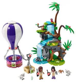LEGO 41423-1 Tiger Hot Air Balloon Jungle Rescue — 302 pieces, released 2020