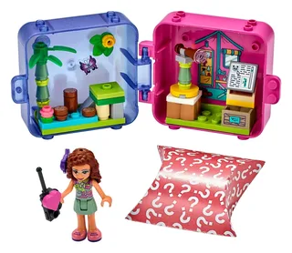 LEGO 41436-1 Olivia's Jungle Play Cube — 51 pieces, released 2020
