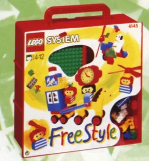 LEGO 4145-1 Freestyle Playcase — 254 pieces, Freestyle theme