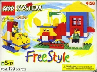LEGO 4158-1 Small Freestyle Box — 132 pieces, Freestyle theme