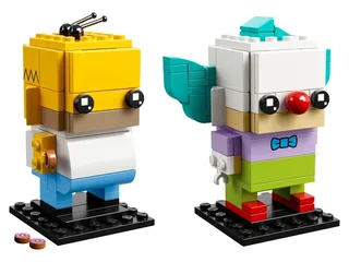LEGO 41632-1 Homer Simpson & Krusty the Clown — 215 pieces, released 2018