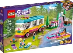 Forest Camper Van and Sailboat - View 2