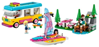 LEGO 41681-1 Forest Camper Van and Sailboat — 487 pieces, released 2021