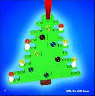 LEGO 4169306a-1 Christmas Tree Ornament — 47 pieces, released 2005