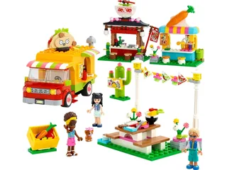 LEGO 41701-1 Street Food Market — 593 pieces, Friends theme
