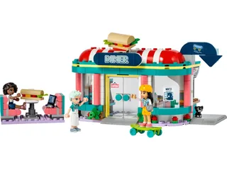 LEGO 41728-1 Heartlake Downtown Diner — 346 pieces, Friends theme