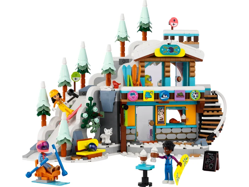 LEGO 41756-1 Holiday Ski Slope and Café — 980 pieces, released 2023