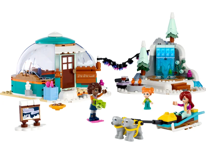 LEGO 41760-1 Igloo Holiday Adventure — 491 pieces, released 2023