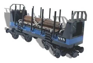 LEGO 4186870-1 Open Freight Wagon (White Box) — 121 pieces, Train theme