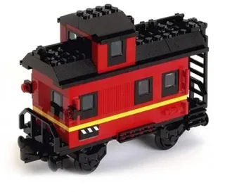 LEGO 4186874-1 Caboose (White Box) — 170 pieces, Train theme