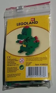 LEGO 4189224-1 Dragon Sculpture, Ollie (LEGOLAND Billund Version) — 47 pieces, Legoland Parks theme