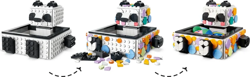 Cute Panda Tray - View 3