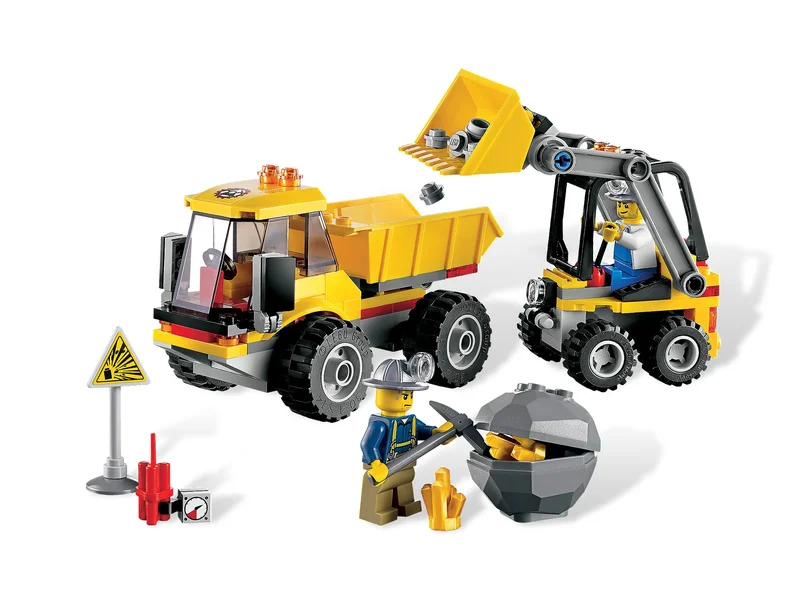 Loader and Dump Truck - LEGO Set 4201-1 - 2012