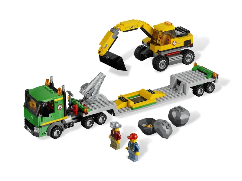 Excavator Transport - LEGO Set 4203-1 - 2012