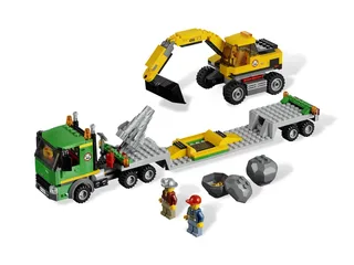 LEGO 4203-1 Excavator Transport — 305 pieces, released 2012