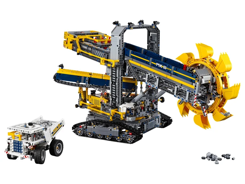 Bucket Wheel Excavator - LEGO Set 42055-1 - 2016