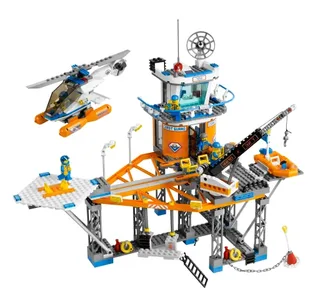 LEGO 4210-1 Coast Guard Platform — 469 pieces, released 2008