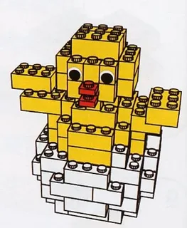 LEGO Easter Chick in Egg