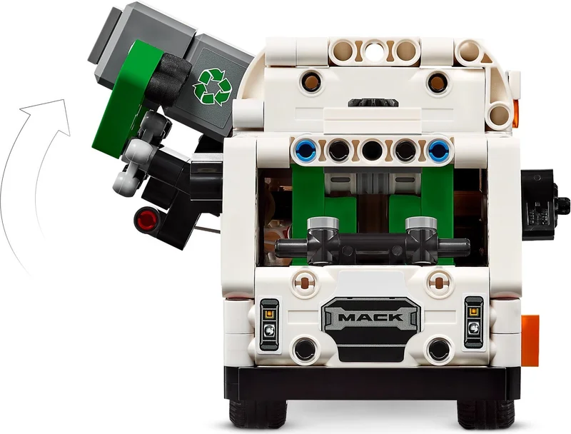 Mack LR Electric Garbage Truck - View 6