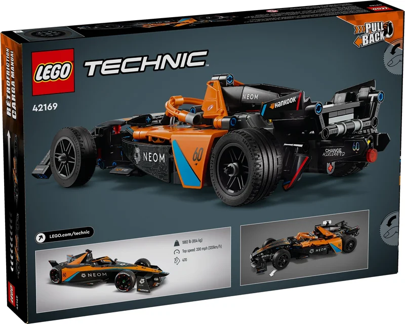 NEOM McLaren Formula E Race Car - View 3