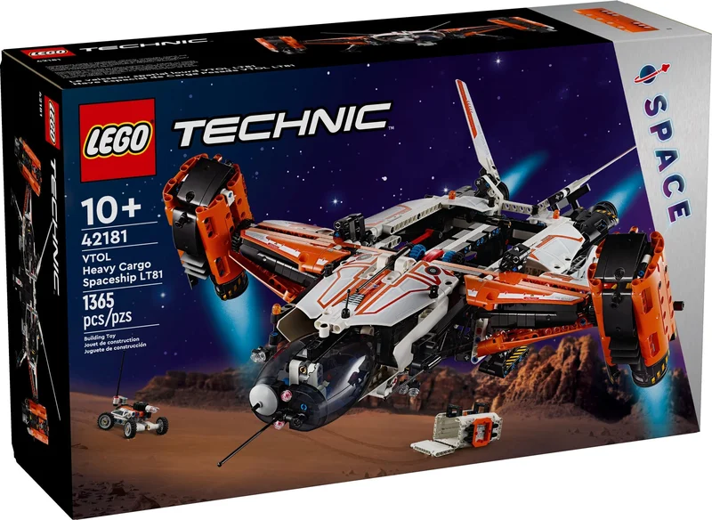 VTOL Heavy Cargo Spaceship LT81 - View 2