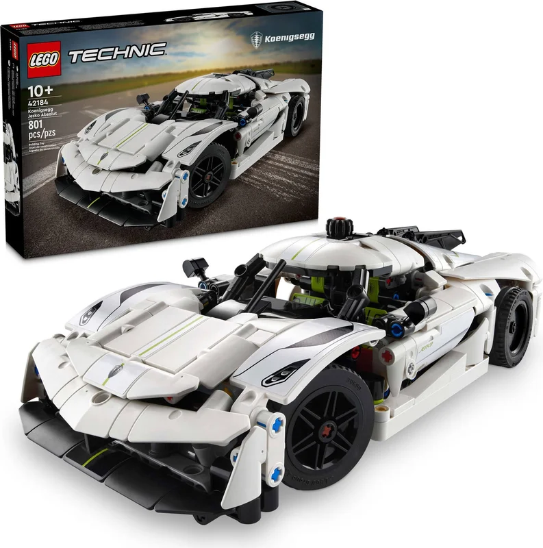 Koenigsegg Jesko Absolut White Hypercar - View 3