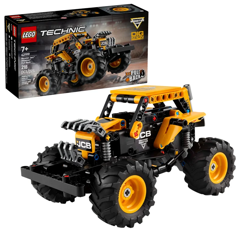 Monster Jam DIGatron Pull-Back - View 9