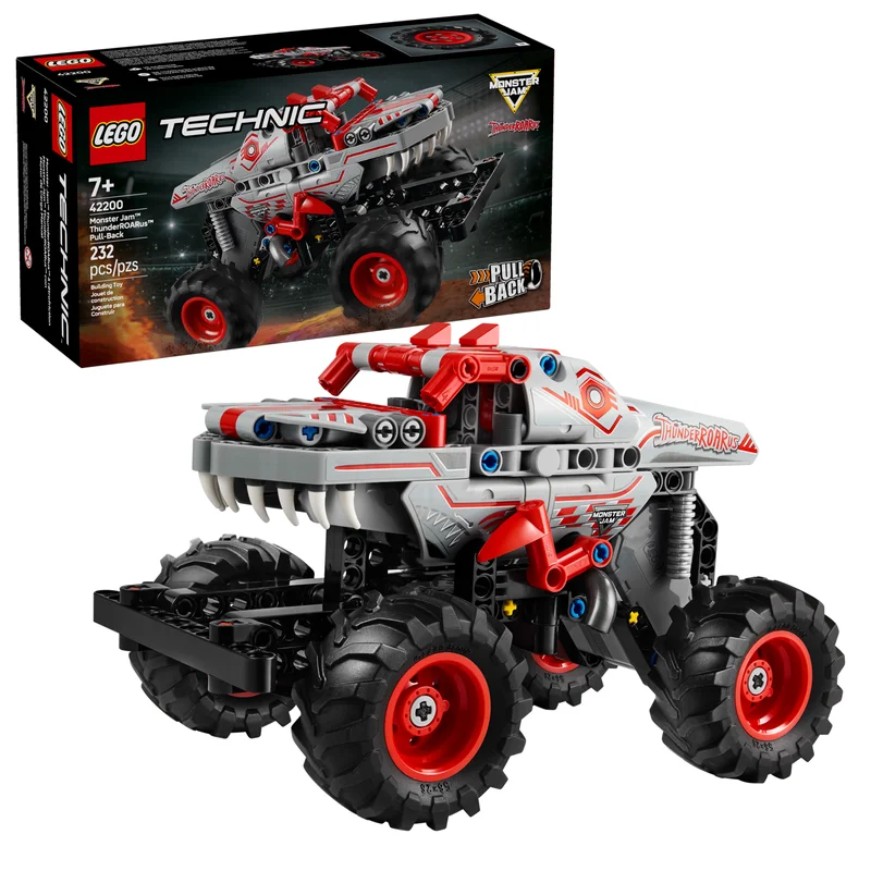 Monster Jam ThunderROARus Pull-Back - View 8