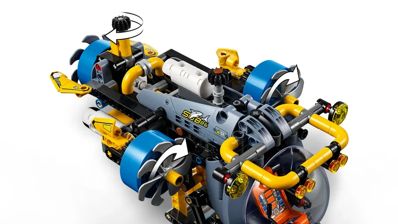 Deep-Sea Research Submarine - View 3