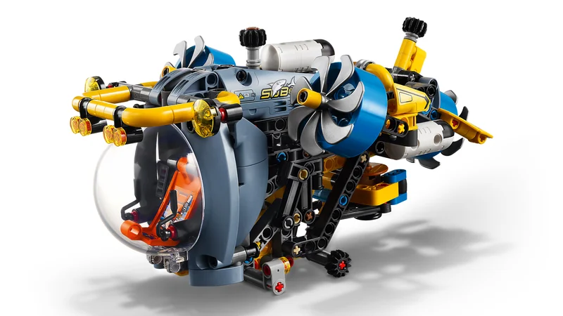 Deep-Sea Research Submarine - View 4