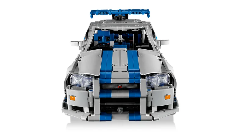 2 Fast 2 Furious Nissan Skyline GT-R (R34) Car - View 4