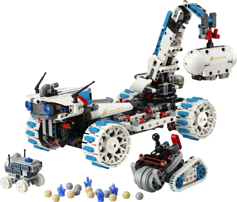 LEGO 42211-1 Lunar Outpost Moon Rover Space Vehicle — 1082 pieces, Technic theme