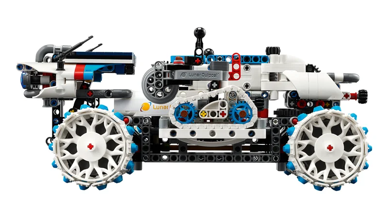 Lunar Outpost Moon Rover Space Vehicle - View 3